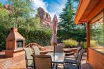 Private patio with perfect Sedona views